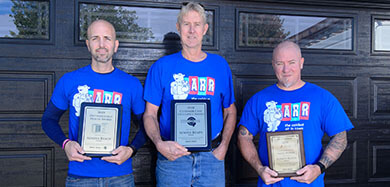 The Always Ready Repair Team wins numerous customer service awards from Mitsubishi and American Standard every year